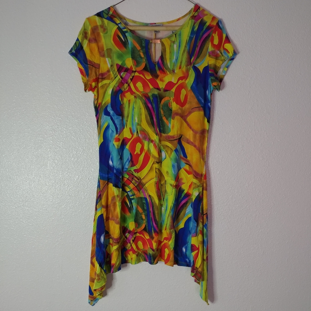 5/$10 Linea Domani Colorful Dress